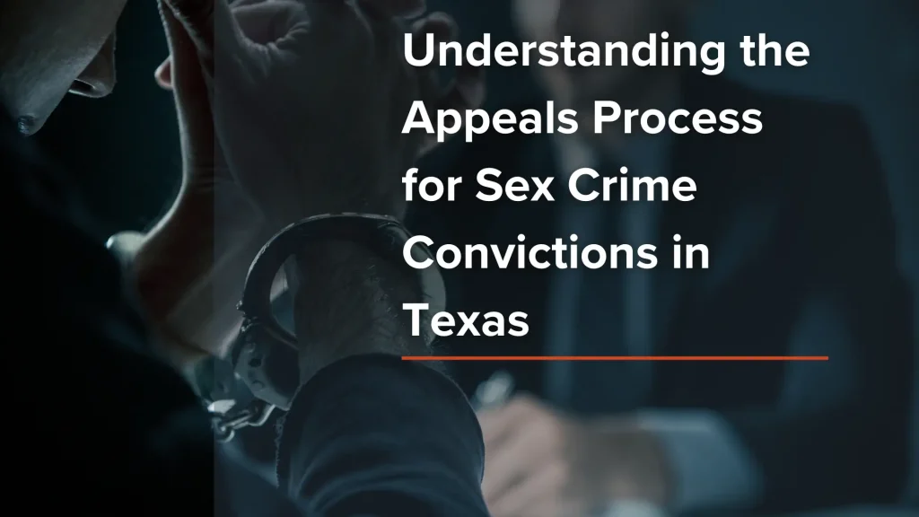 Understanding the Appeals Process for Sex Crime Convictions in Texas Image
